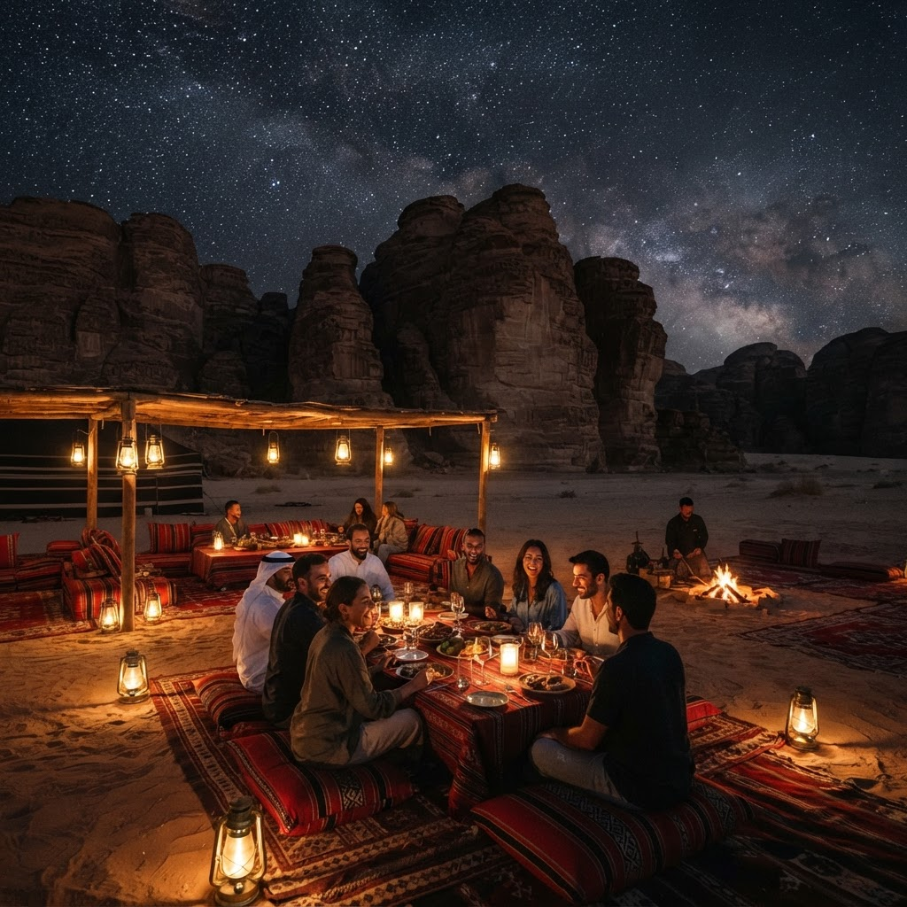 Desert Stargazing Dinner