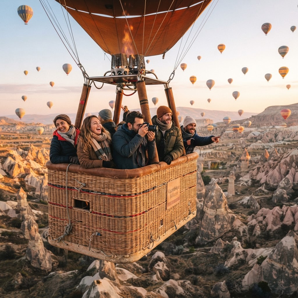 Hot Air Balloon Sunrise