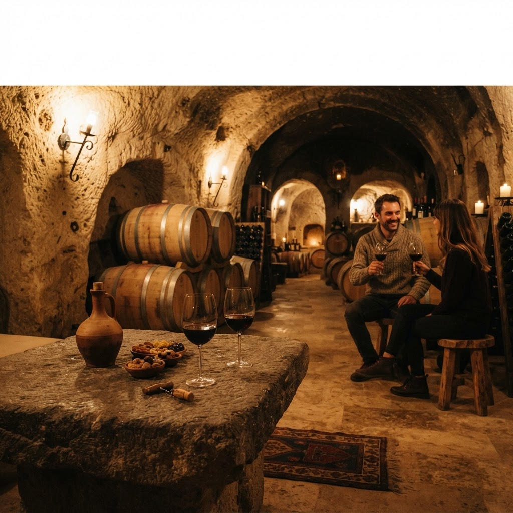 Cave Winery Tasting