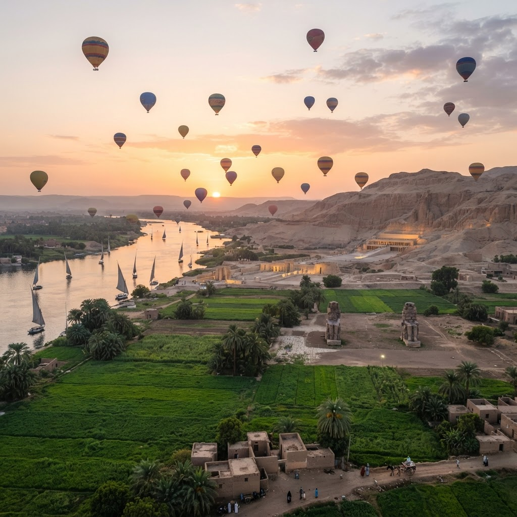 Sunrise Hot Air Balloon