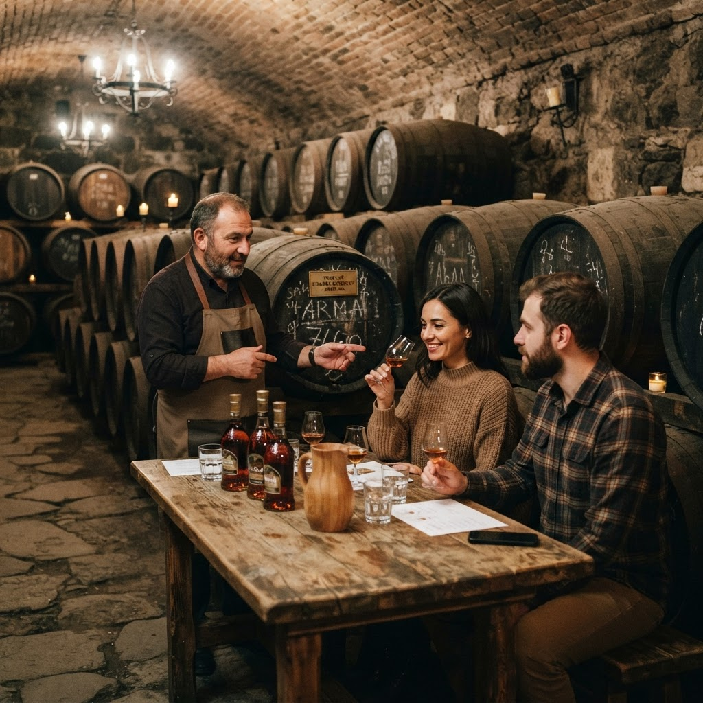 Ararat Brandy Tasting