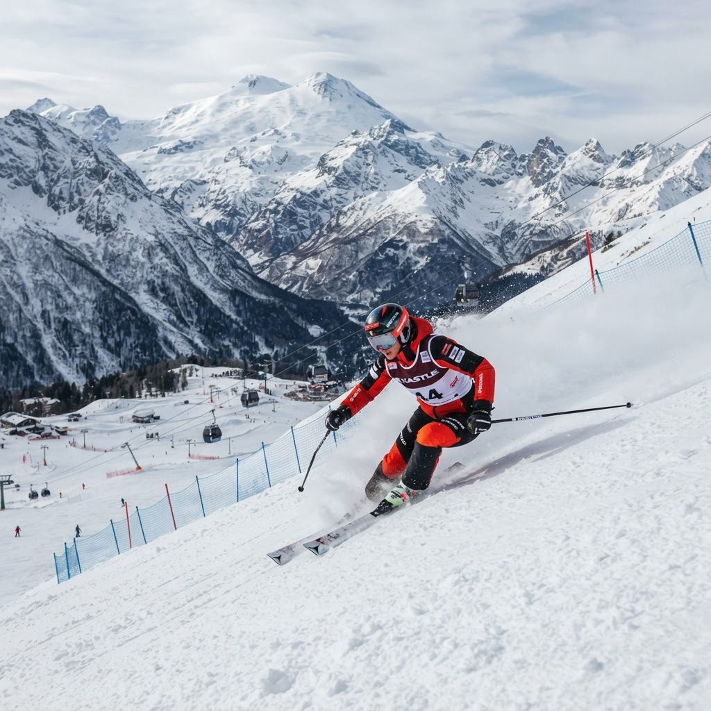 Skiing